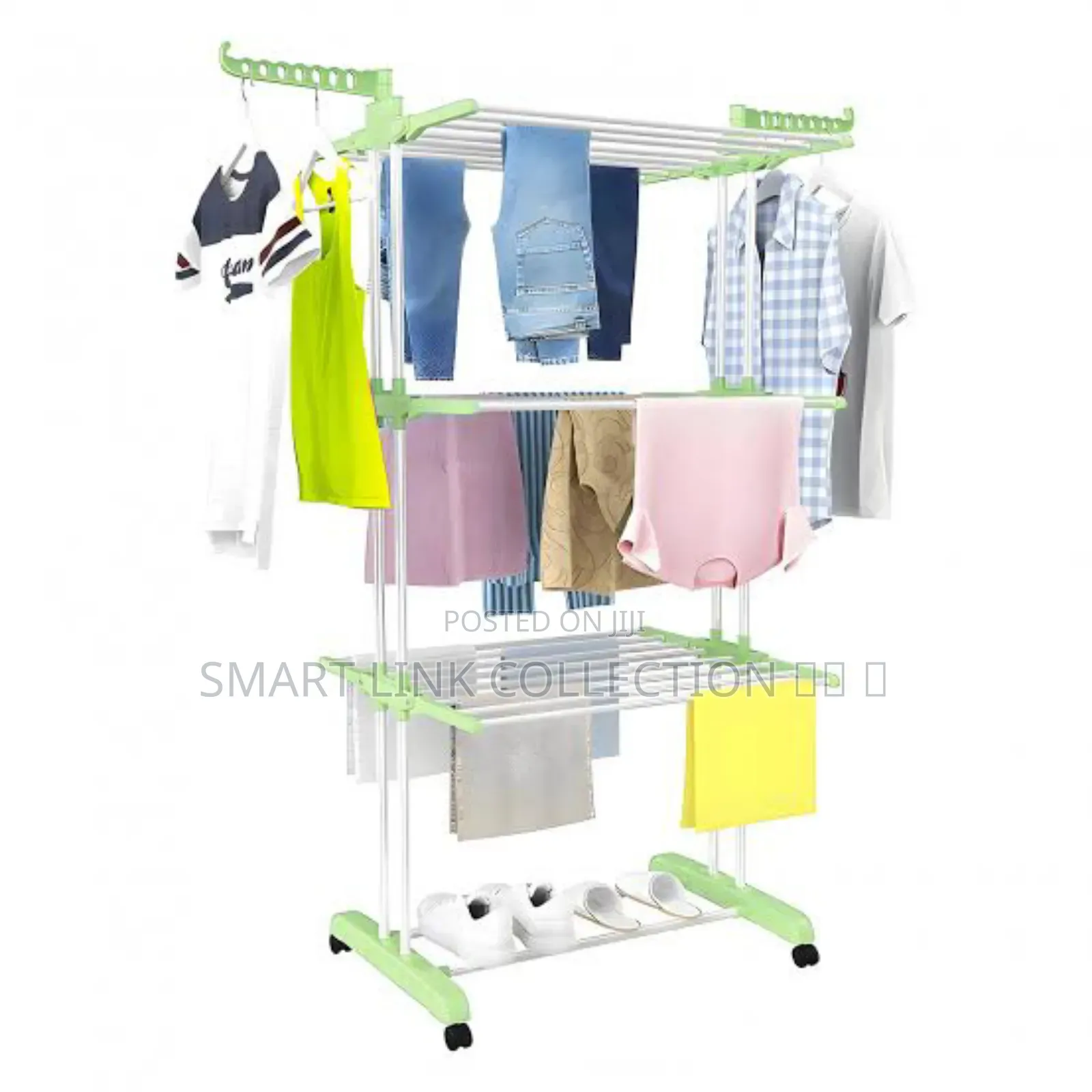 Multifunctional Adjustable Metal Clothe Rack