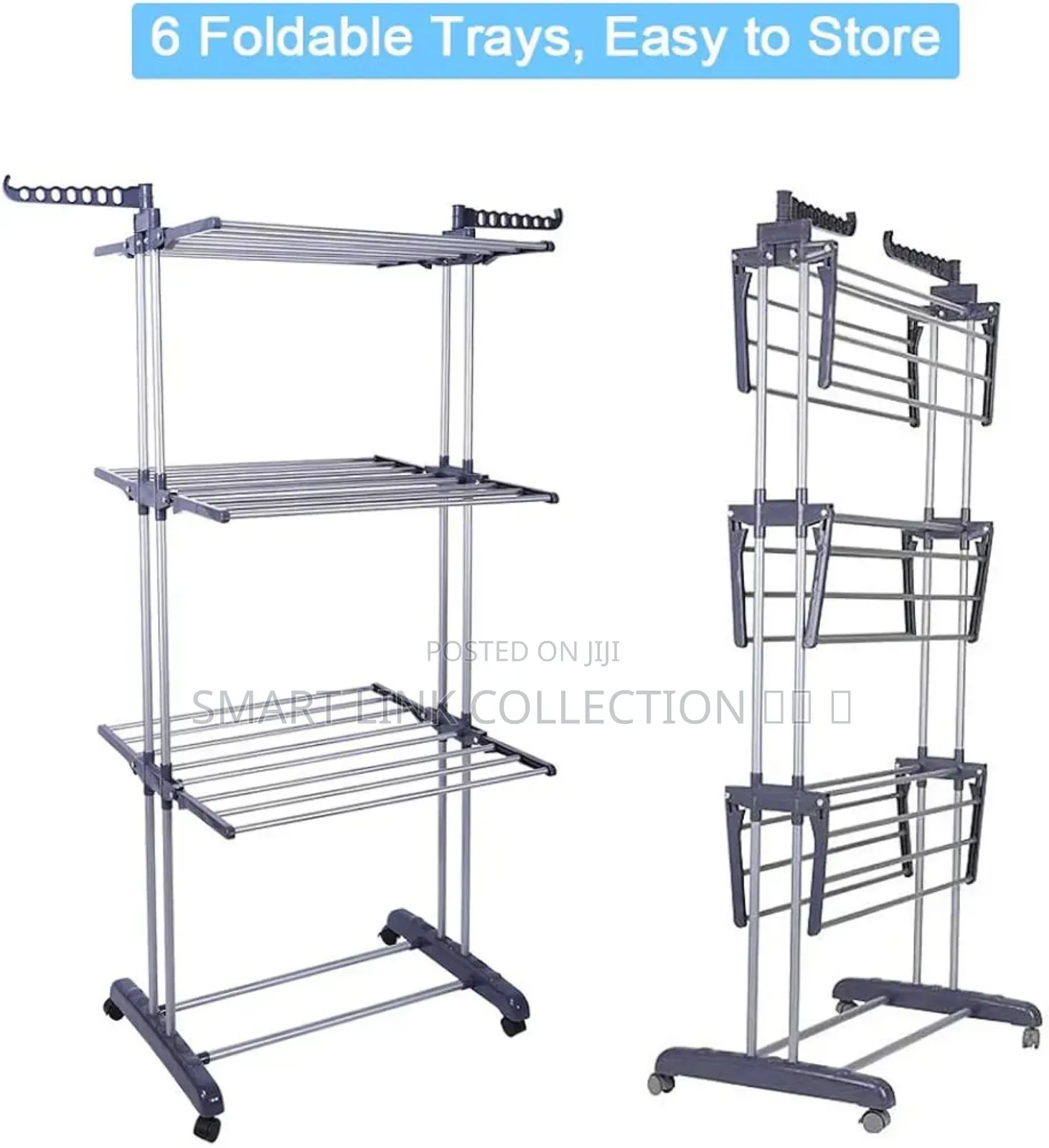 Multifunctional Adjustable Metal Clothe Rack