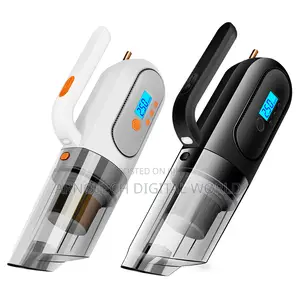 Digital Car Inflator With Vacuum Cleaner