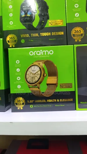 Oraimo Watch Muse 1.32” Amoled Ip68 Smart Watch