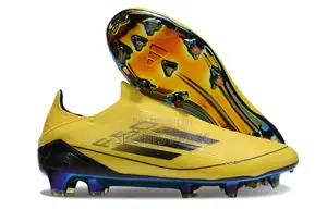 Adidas F50 Yellow Laceless Football Boots - Explosive