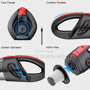 Portable Handheld Vacuum Cleaner, Hand Vacuum Cordless
