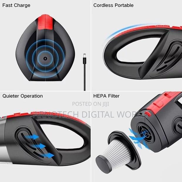 Portable Handheld Vacuum Cleaner, Hand Vacuum Cordless - thumbnail 2