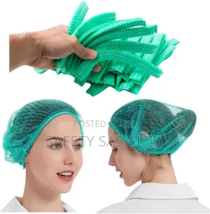 Non Wooven Green Hair Nets