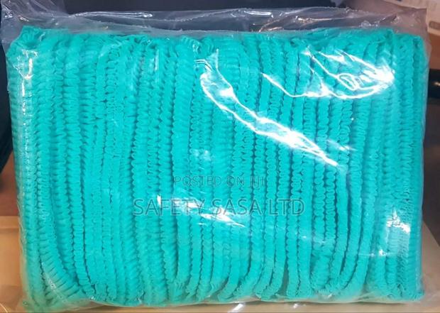 Non Wooven Green Hair Nets - thumbnail 3