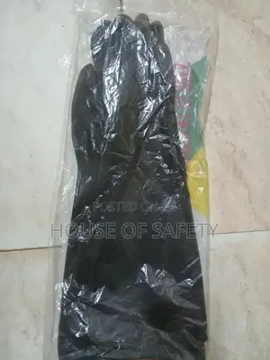 Pure Rubber Gloves For Cleaners Inches 18