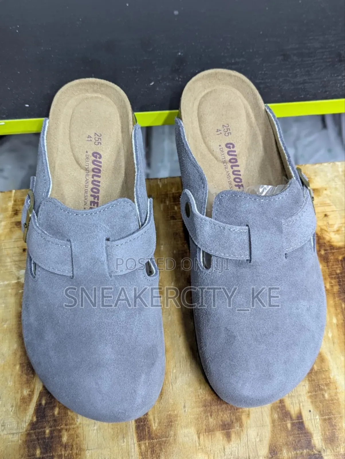 Leather/Suede Clogs