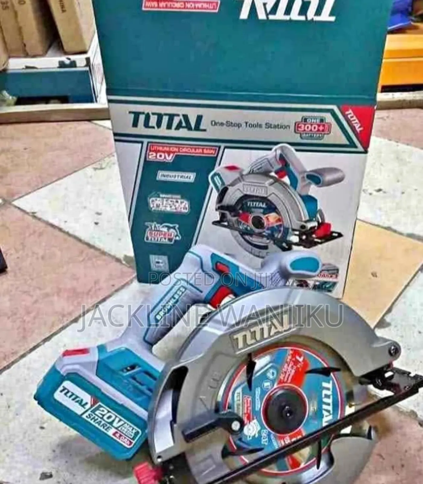Cordless 7.5" Circular Saw 20 Volts