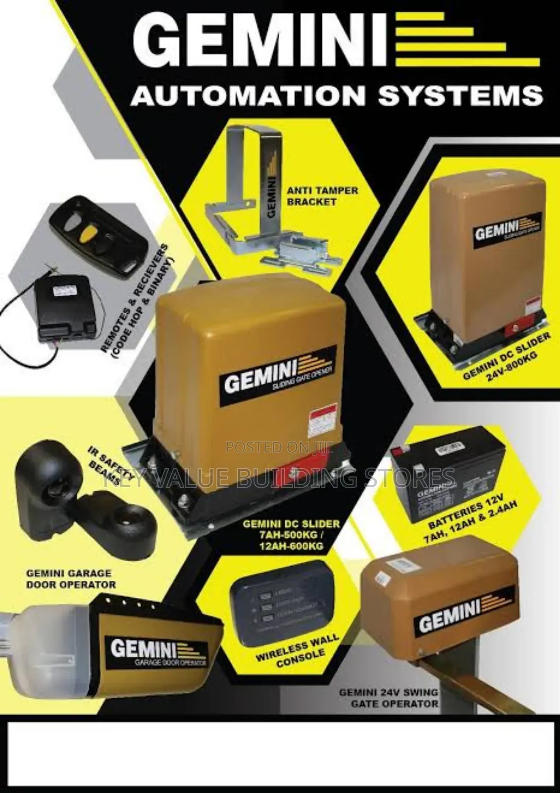 Industrial Sliding Gate Motor-Gemini Original