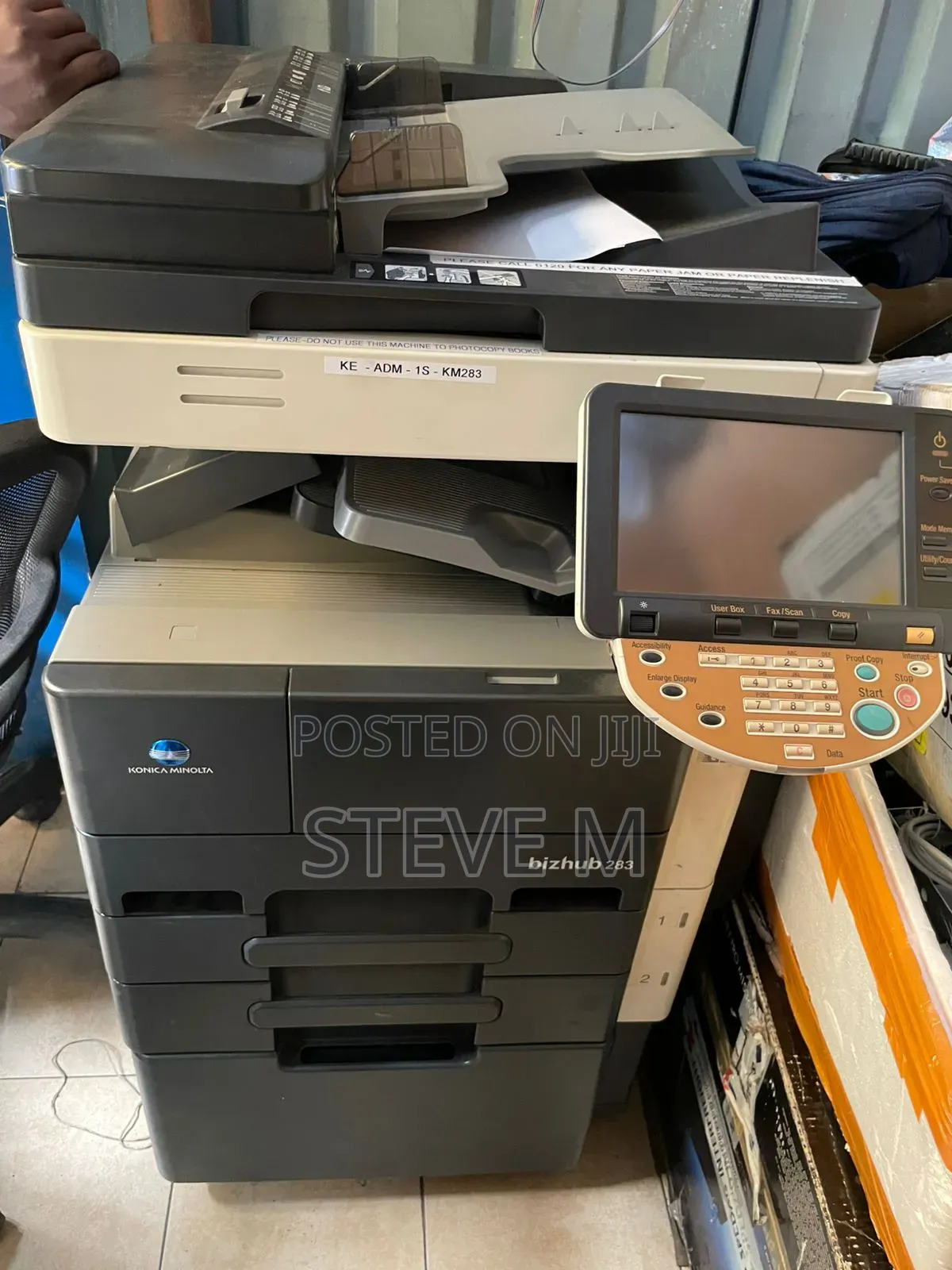 Konica Minolta Bizhub 283 A3 Mono Laser Multifunction Printer