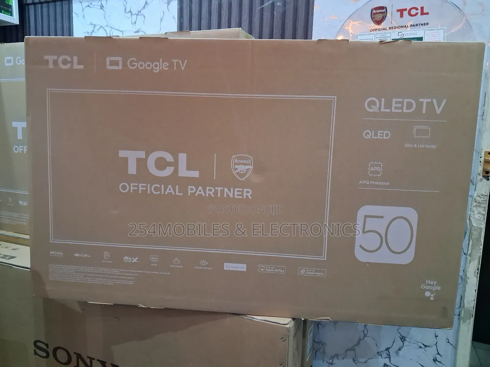TCL 50′′ 50t6c Qled HDR Pro Google TV