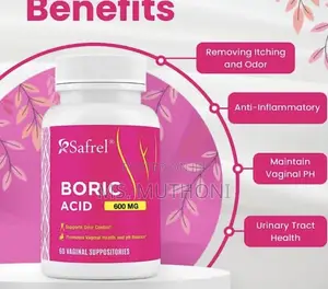 Nutrablast Boric Life Boric Acid Vaginal Suppositories