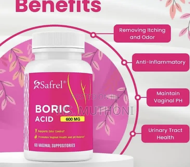 Nutrablast Boric Life Boric Acid Vaginal Suppositories