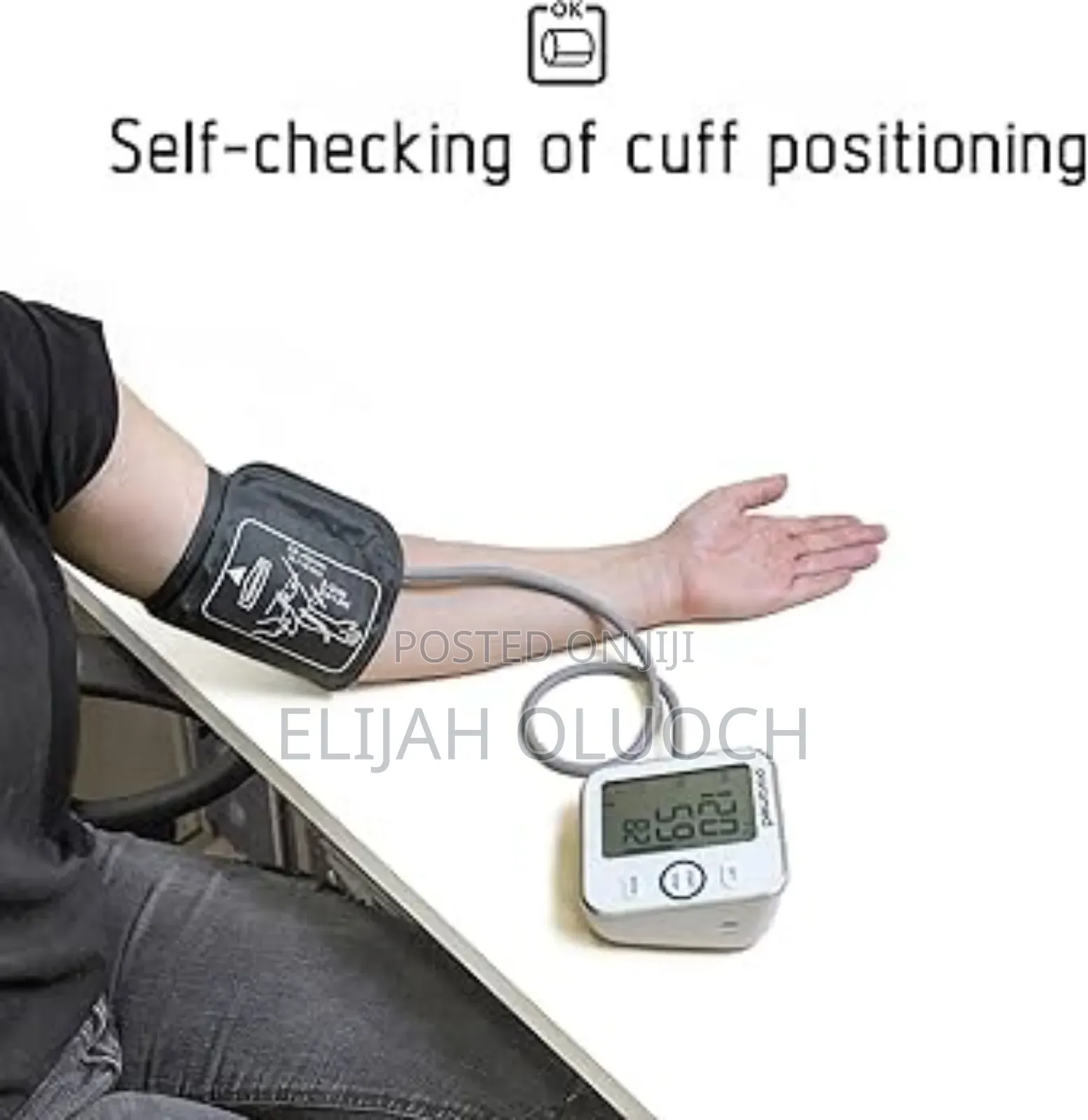 Digital Arm Wrap Type Pulse N Blood Pressure Monitor