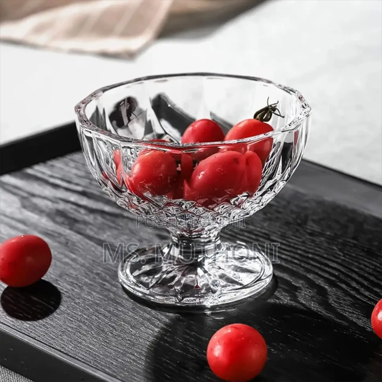 6 Pc Blinkmax Ice Cream Glass Cup (Ice Cream, Desserts, Fruit Salads,)