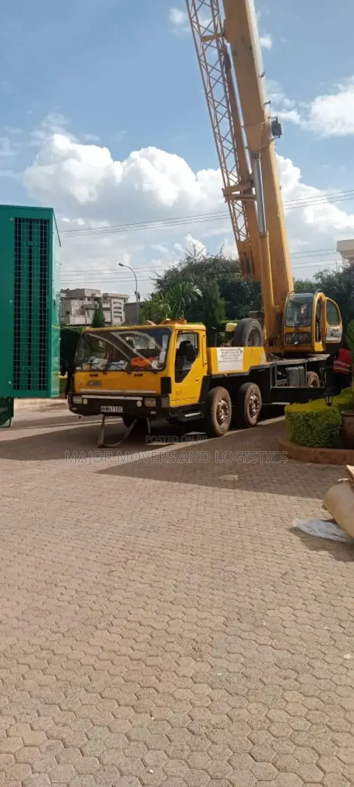 Crane for Hoisting and Transport Services Are Available