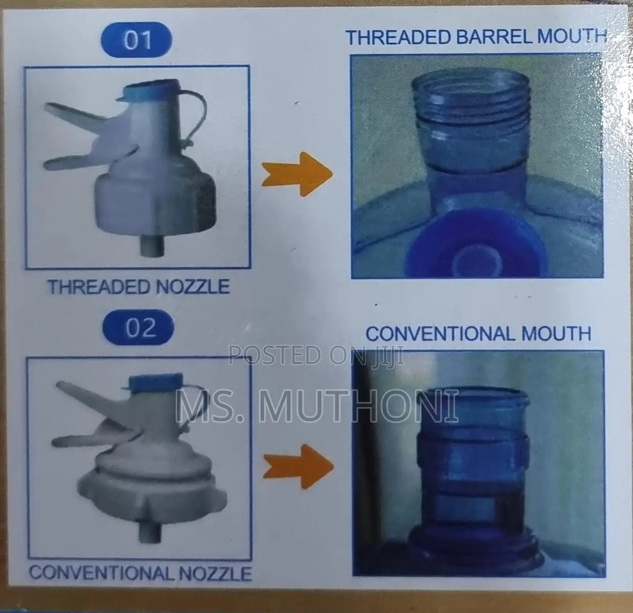 Water Dispenser Stand With a Manual Tap,