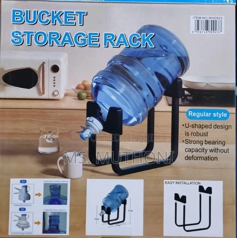 Water Dispenser Stand With a Manual Tap,