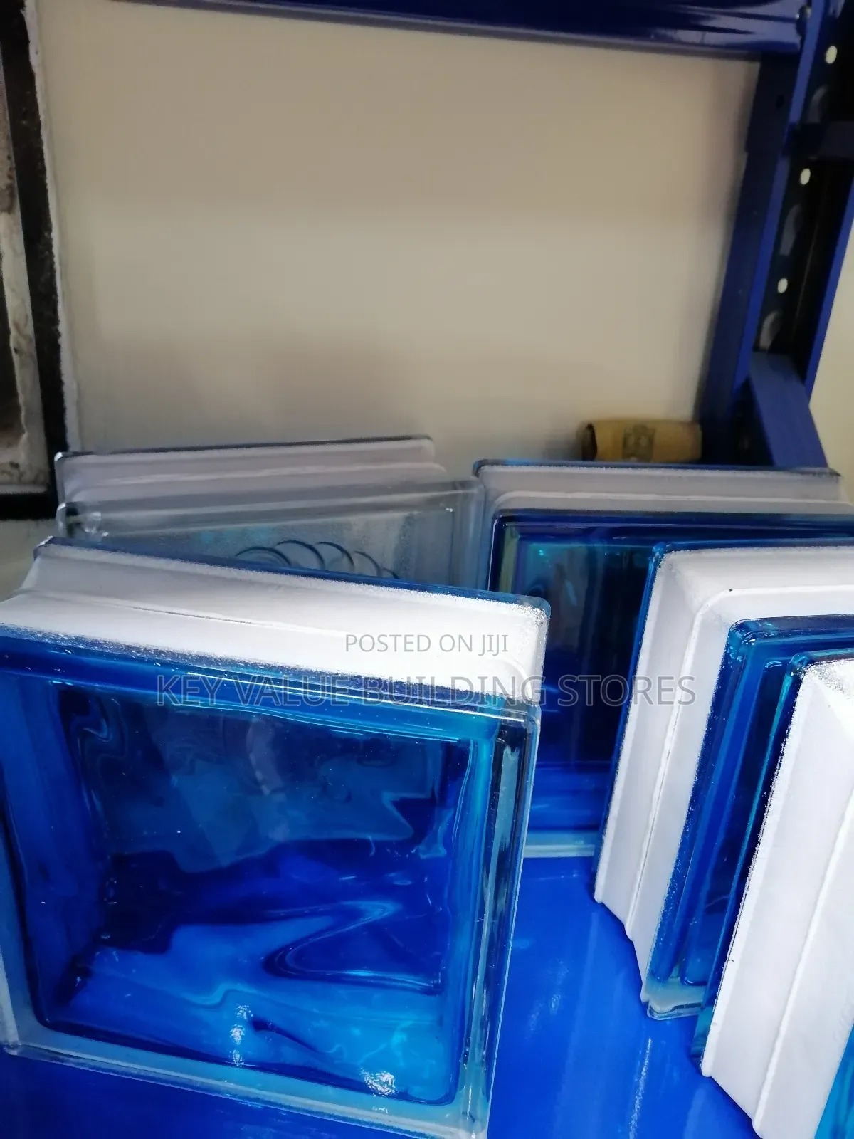 Blue Glass Block