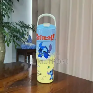 Disney Lilo Stitch Character Stainless Steel Water Bottles.