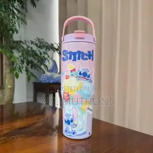 Disney Lilo Stitch Character Stainless Steel Water Bottles.