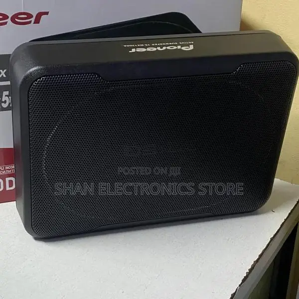 Genuine Pioneer 130da Under-Seat Subwoofer With Bass Remote RMS 50w