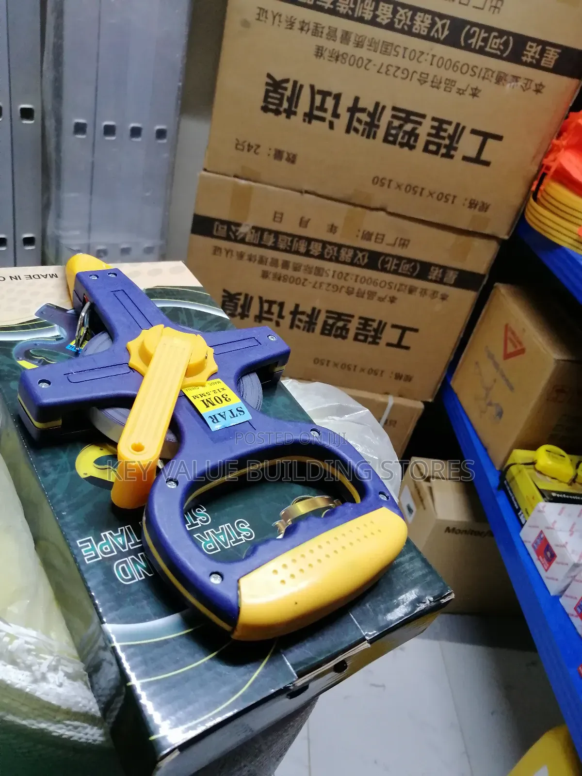 30 M Long Steel Tape Measure
