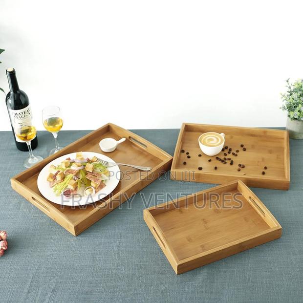Multifunctional Big Sized 3 In Serving Trays