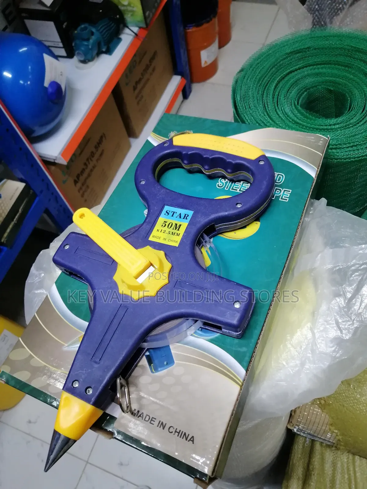 Lockable Star Steel Measurement Tape