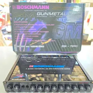 Boschmann Heavy-Duty 7 Band Parametric Eqx-75pro Equalizer