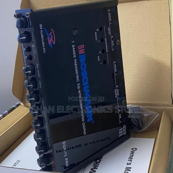 Boschmann Equalizer Eq 75 Pro.,Heavy-Duty 7 Band Parametric Eqx-75pro - main view