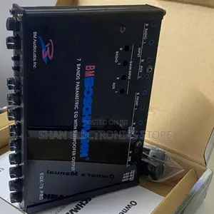 Boschmann Eqx - 75 Pro 7 Band Parametric Equalizer