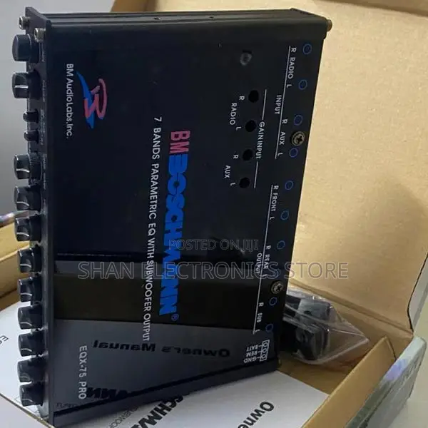 Boschmann Eqx - 75 Pro 7 Band Parametric Equalizer