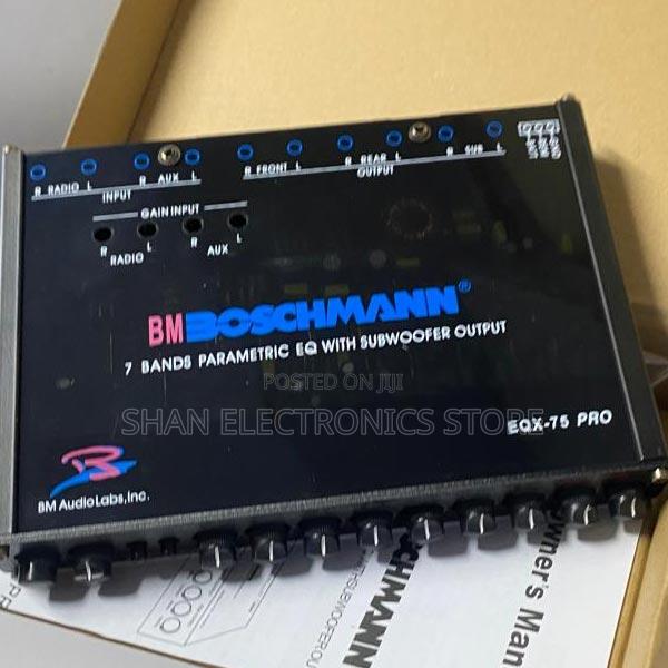 Affordable Boschmann Equalizer R Eqx-75pro 7 Band Parametric Equalizer - main view