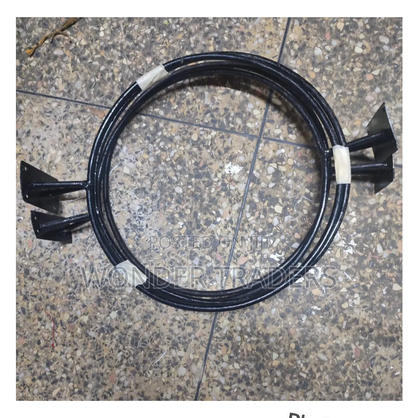Netball Ring Pair, Metallic Netball Ring Pair