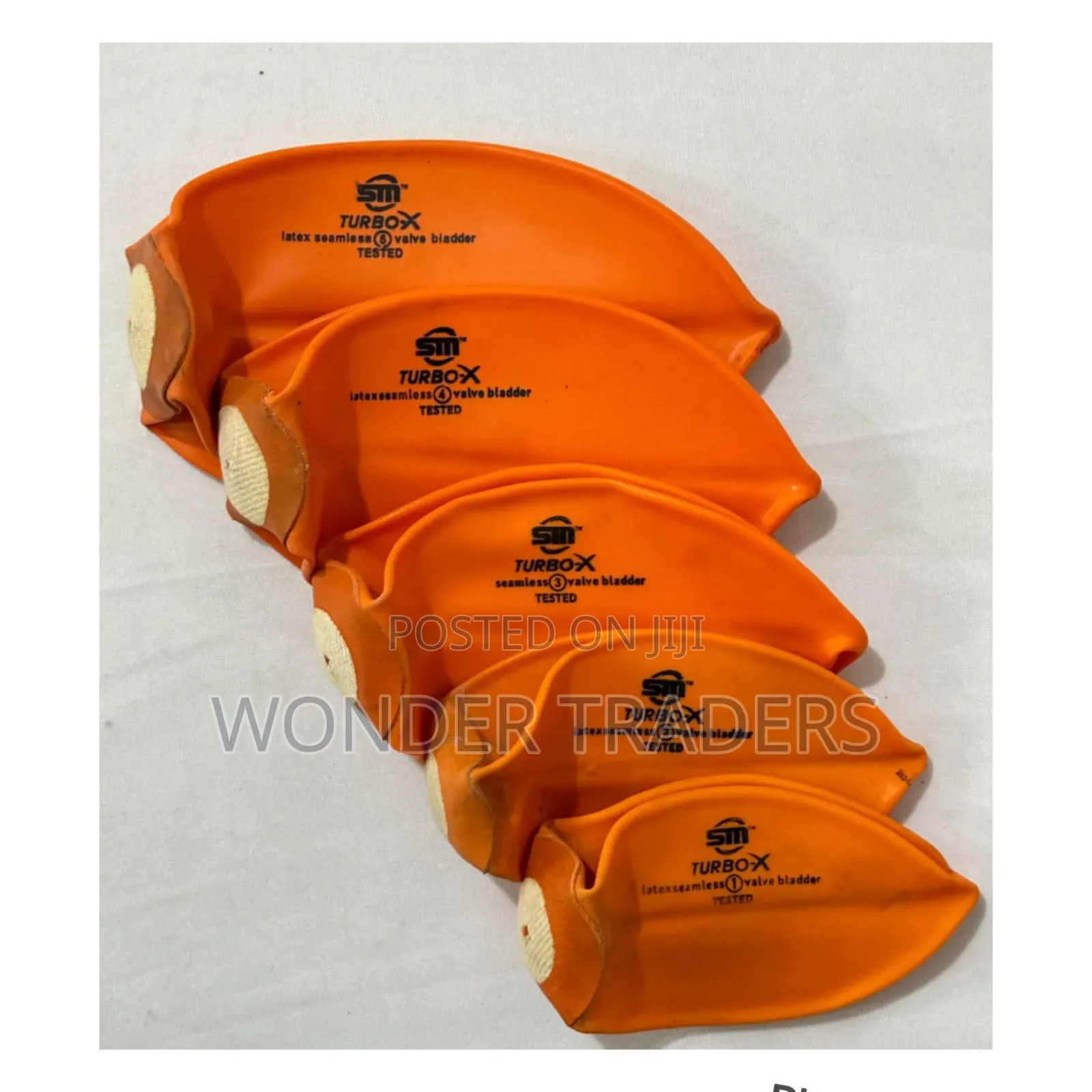 Sparo Seamless Valve Bladder Sizes 1 - 5