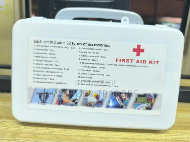First Aid Kit, 22 Types of Accessories