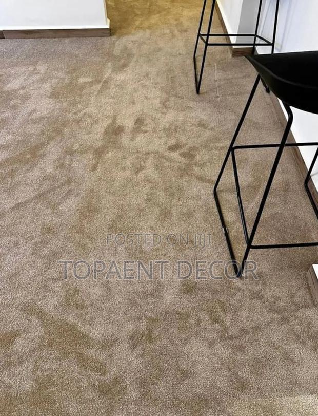 Beige Cozy Living Room Elegance Wall To Wall Carpets