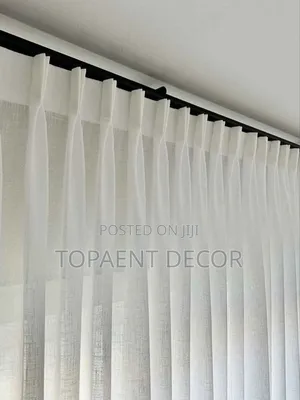 Translucent Heavy White And Beautiful Window Sheers