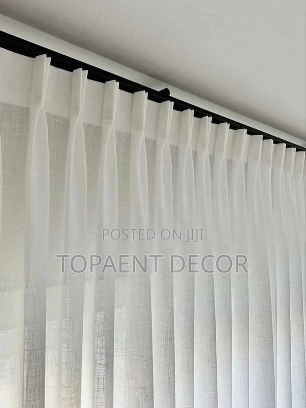 Translucent Heavy White And Beautiful Window Sheers
