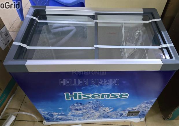 Hisense 201l Ice Cream Showcase Freezer - main view