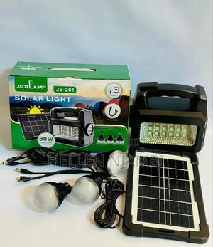 Jsot Js-201 80watts Solar Light With 3 Bulbs - thumbnail 2