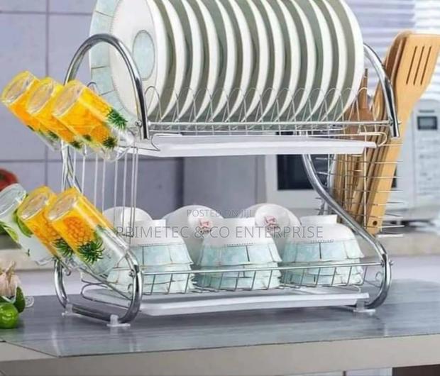 Dish Rack 2 Layer Stainless - main view