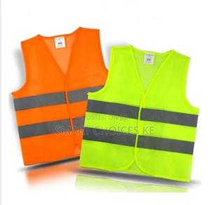 High Visibility Safety Vest With Reflective Strips - main view