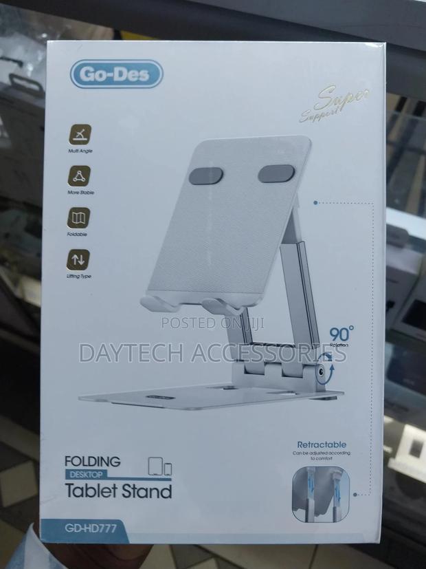 Go-Des Gd-Hd777 Folding Desktop Tablet Phone Stand.