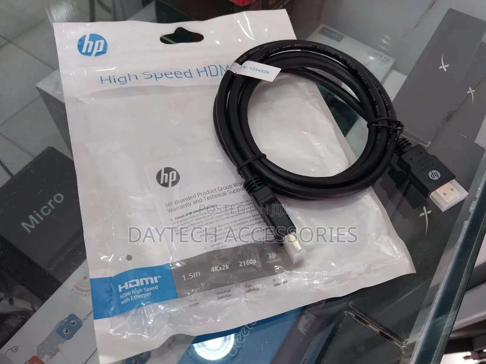 Hp High Speed Hdmi Cable 1.5m