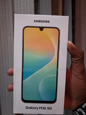 New Samsung Galaxy M36 5G 128 GB Black