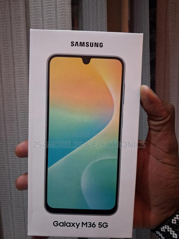 New Samsung Galaxy M36 5G 128 GB Black
