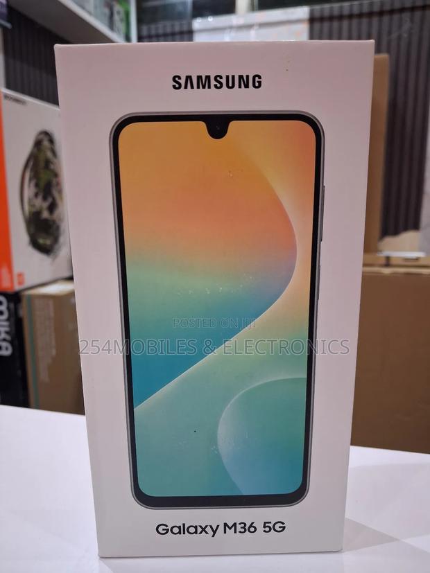 New Samsung Galaxy M36 5G 128 GB Black - thumbnail 2