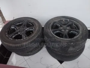 16" a Pc/Tyres Set of Four Complete With Chrome/ Alloy Rims